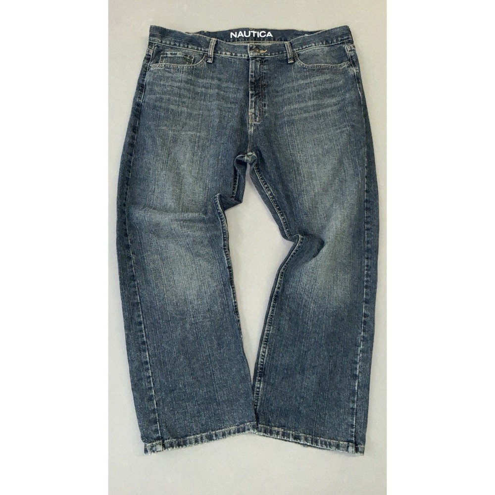 Men's Nautica Jeans Co. Loose Fit Jeans Blue Size 40x30